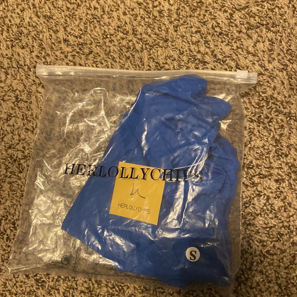 Brand new with tags blue shirt